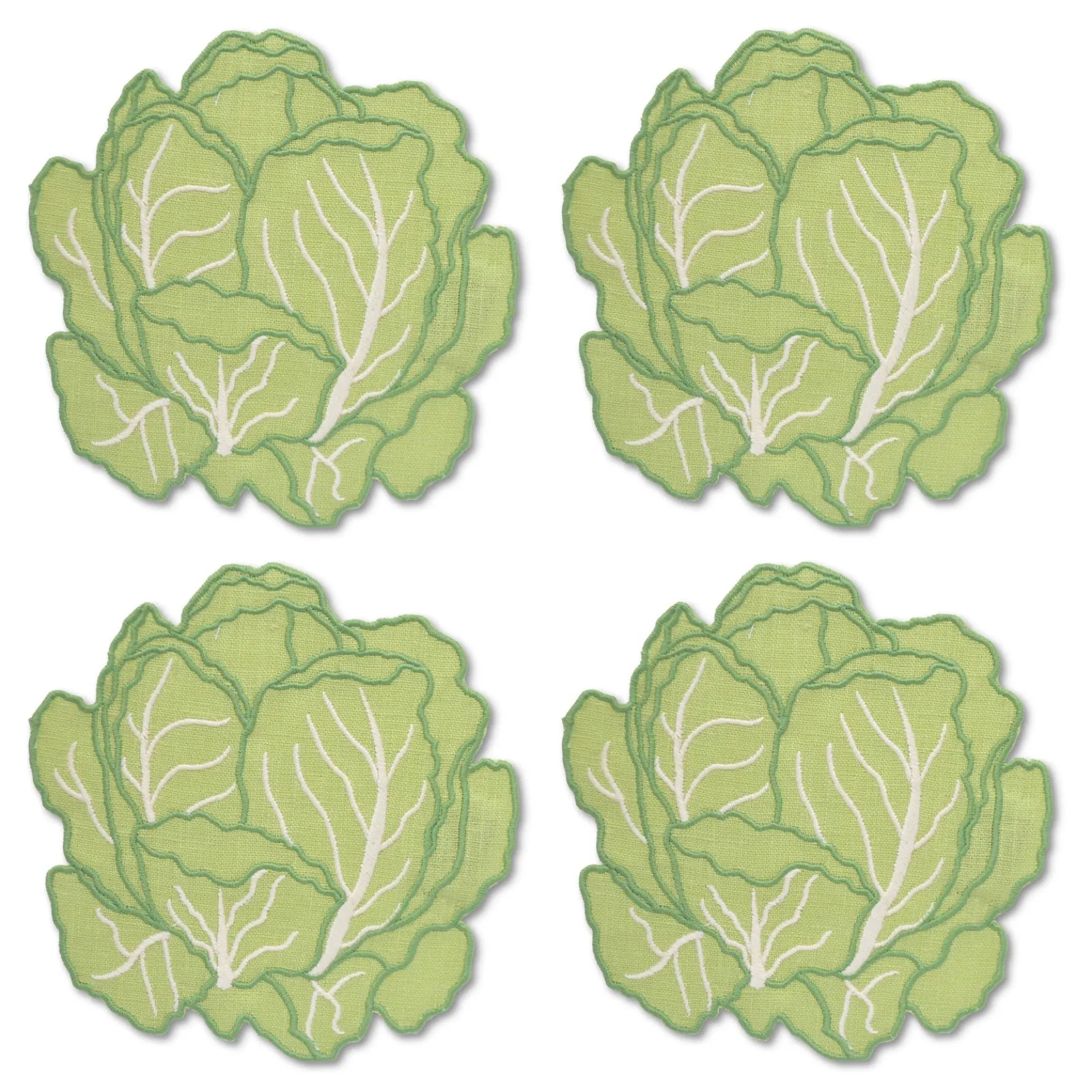 Cabbage Cocktail Napkins (4)