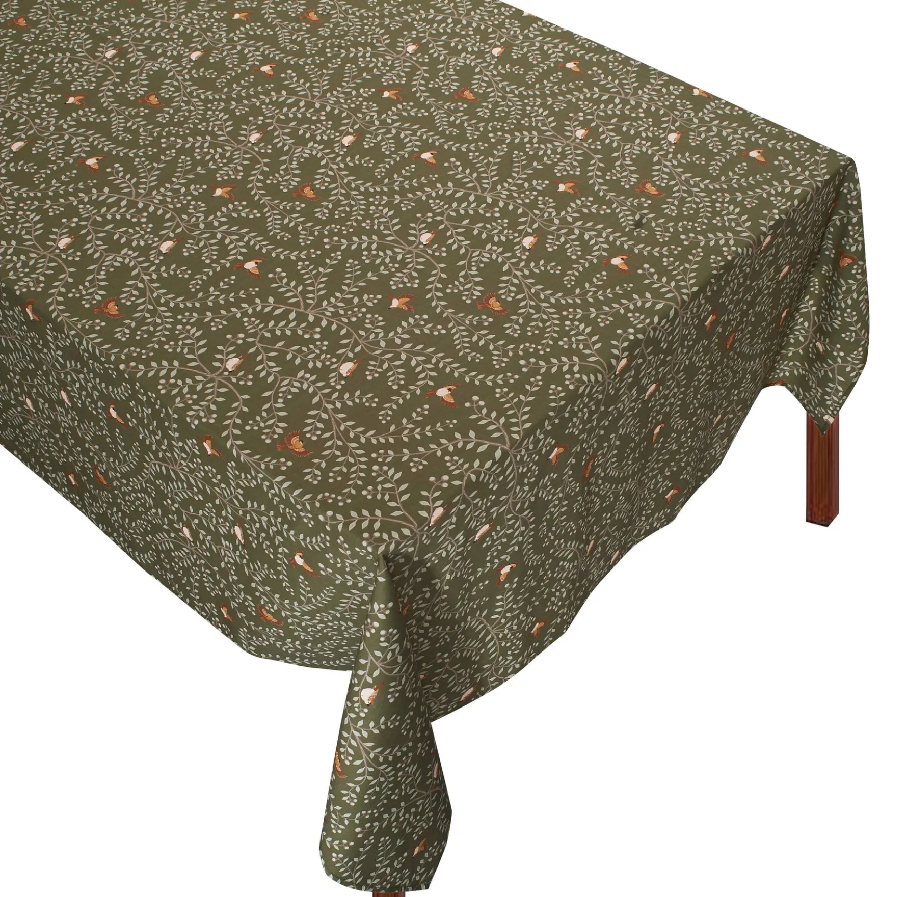 Green Branch Tablecloth