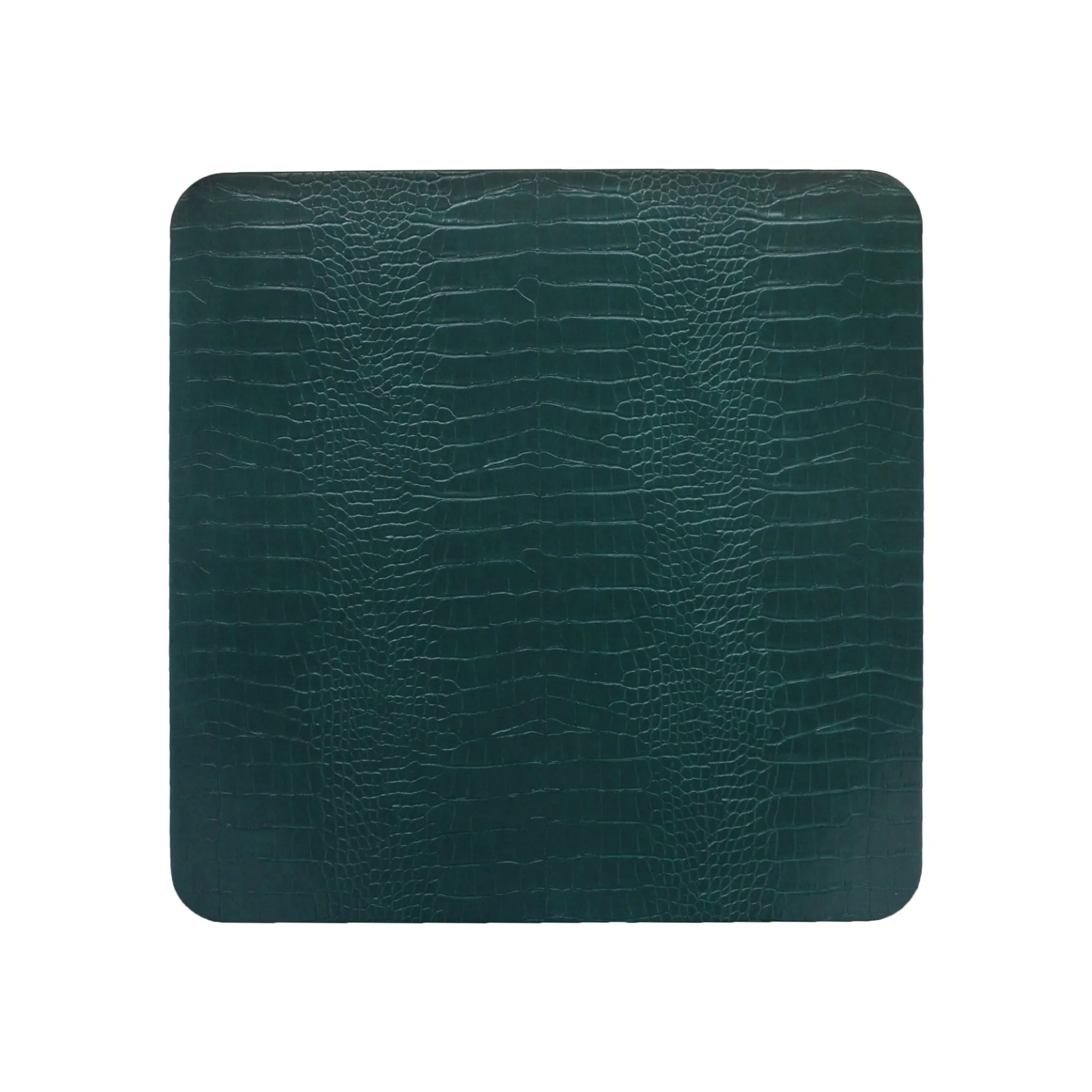 Green Square Embossed Placemat