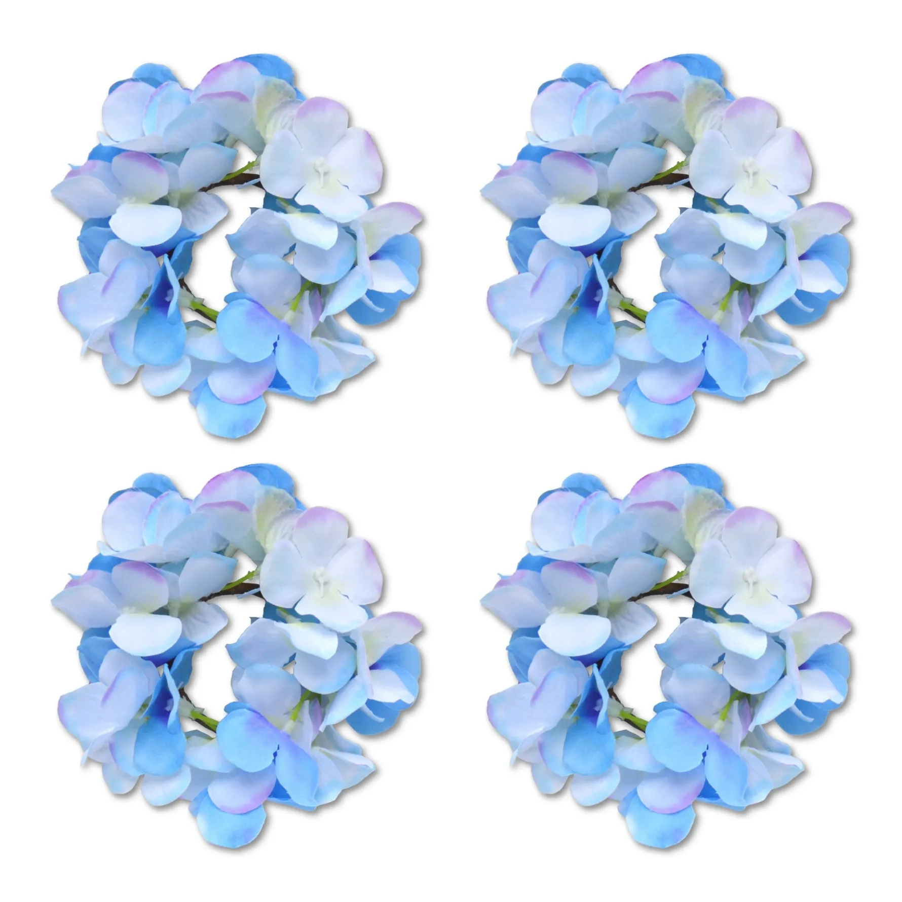 Hydrangea Napkin Rings (4)