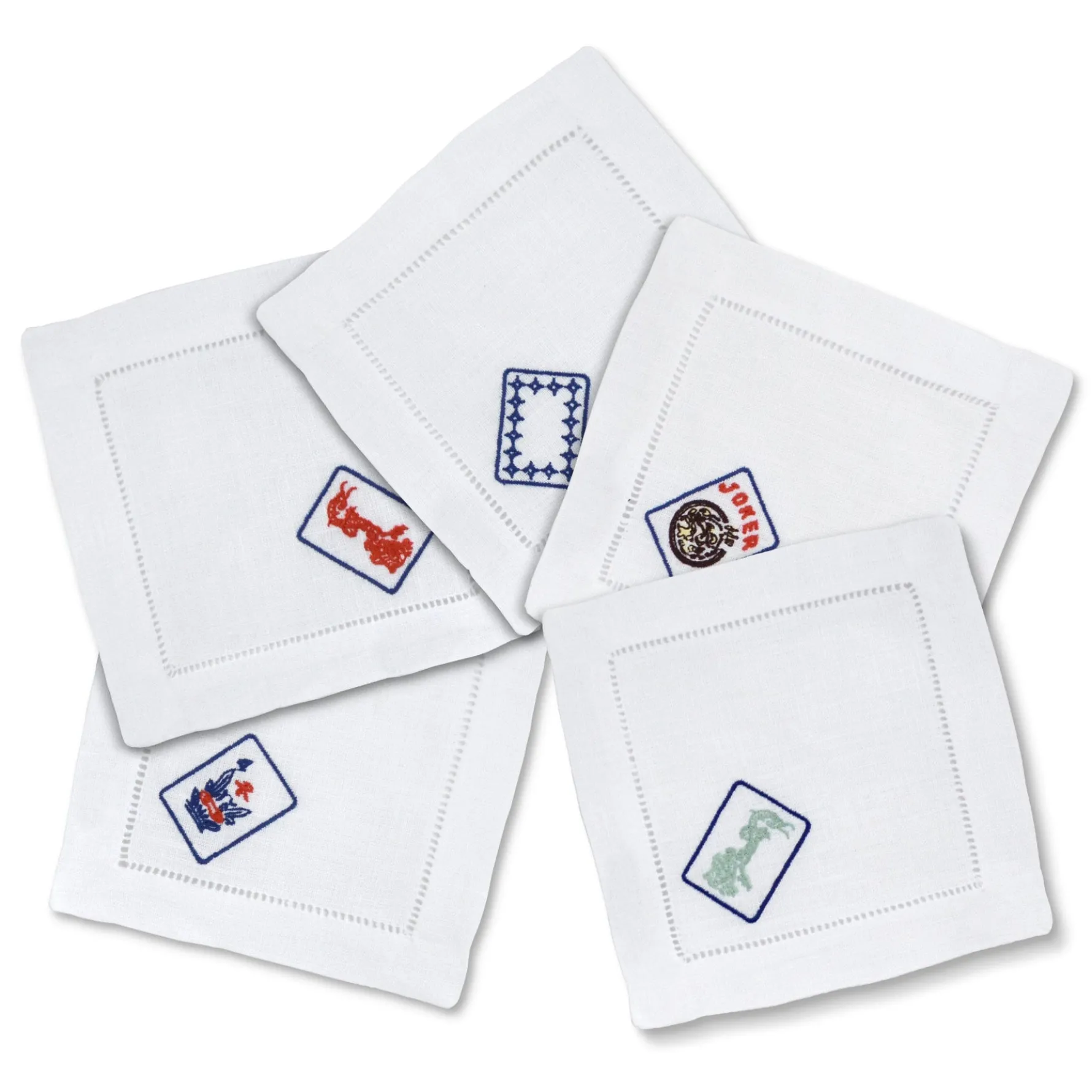 Mahjong Cocktail Napkins (5)