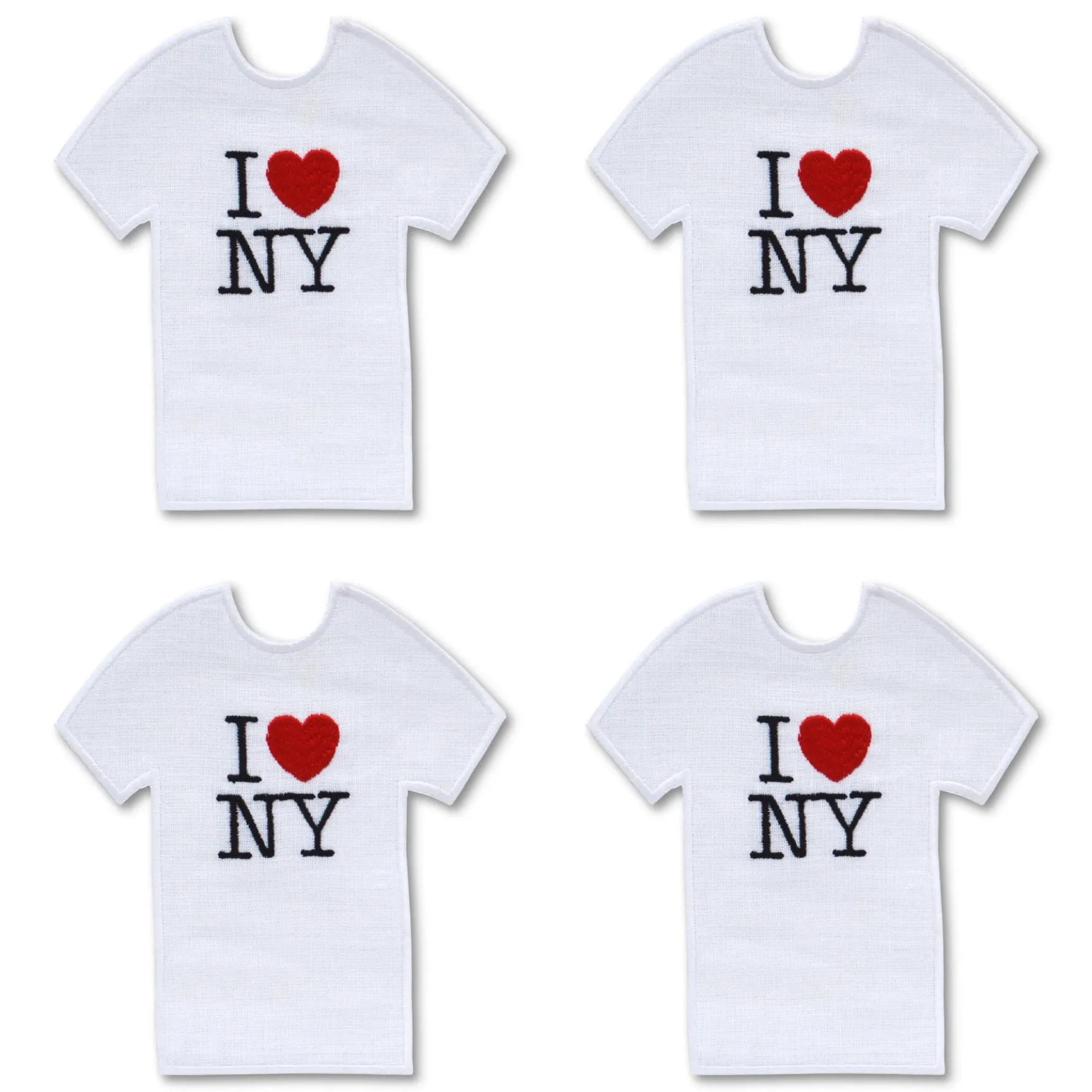 NY T-Shirt Cocktail Napkins (4)