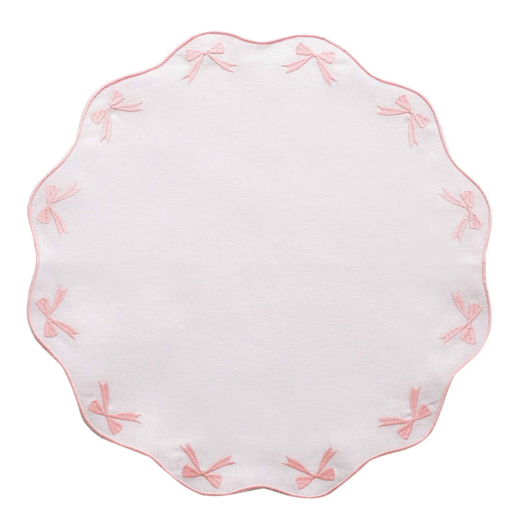 Pink Bow Placemat