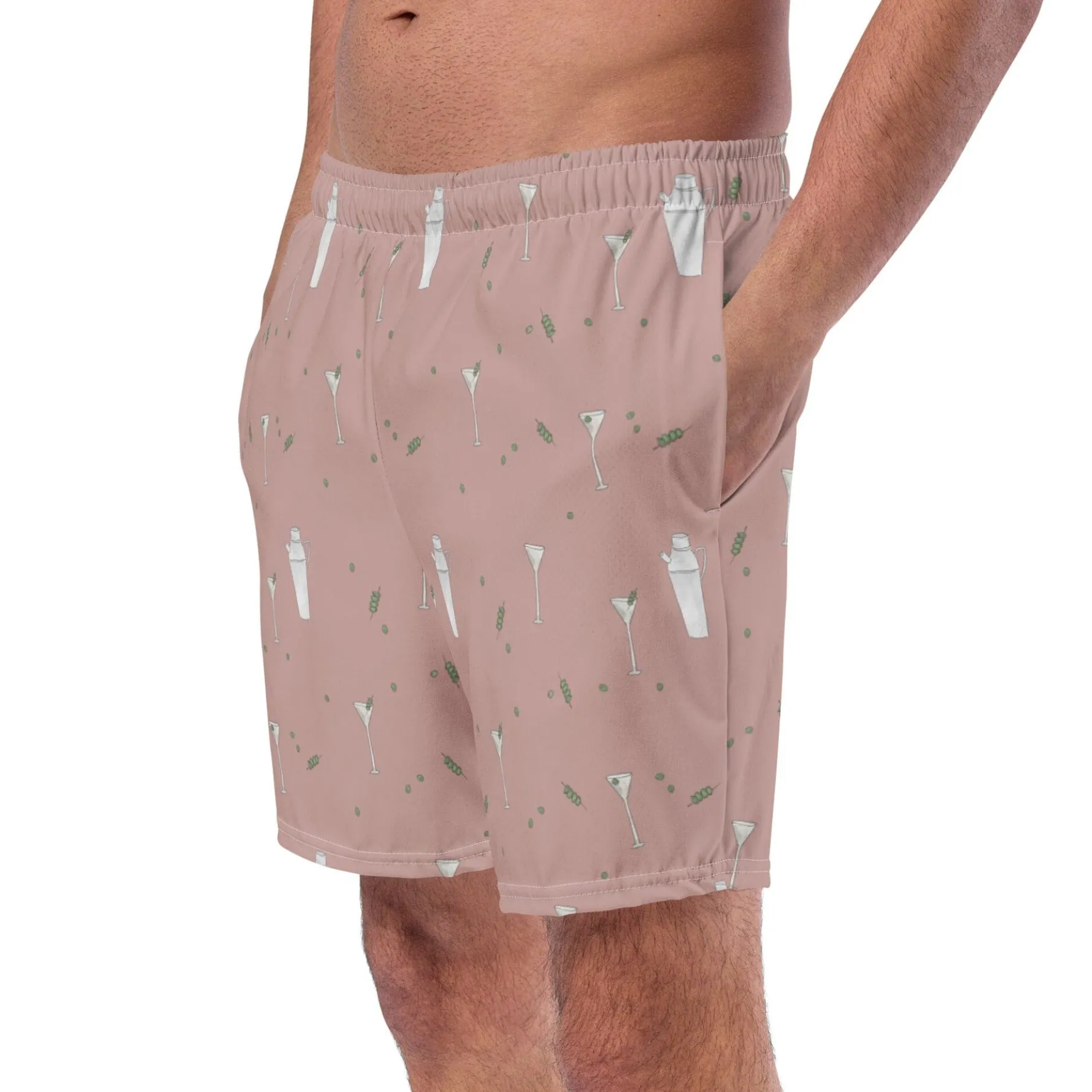 Pink Martini Swim Trunks