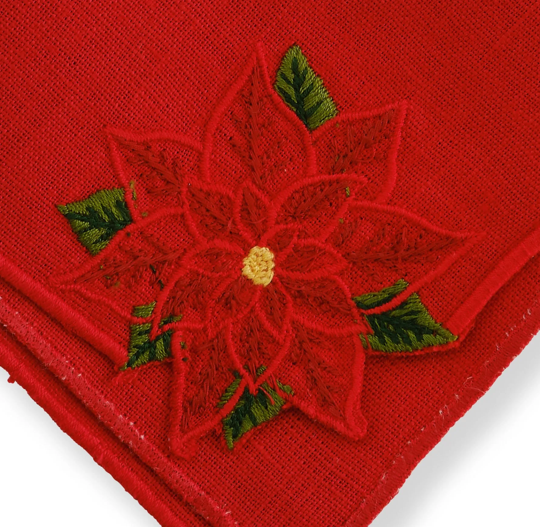 Poinsettia Dinner Napkins (4)