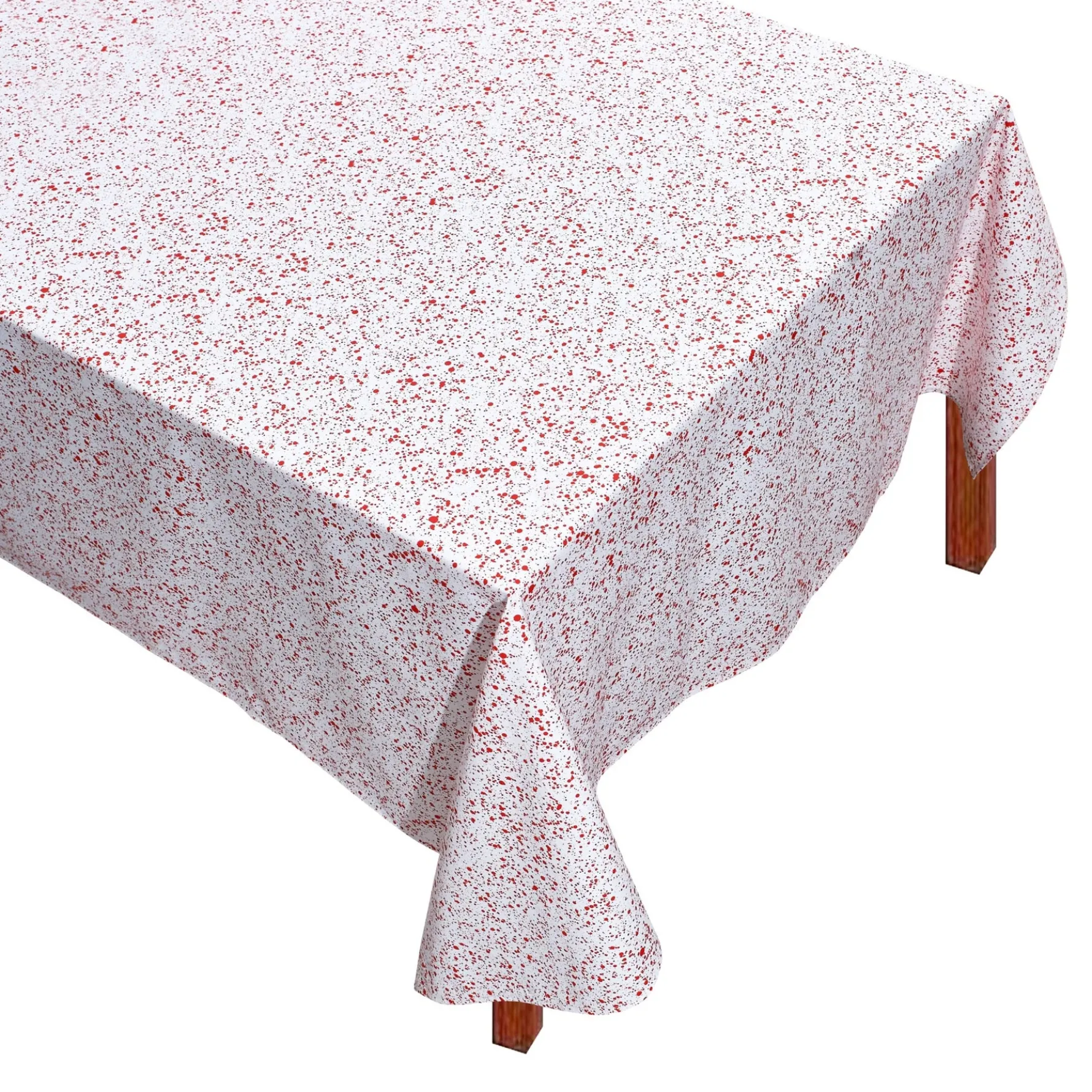 Red Splatter Tablecloth