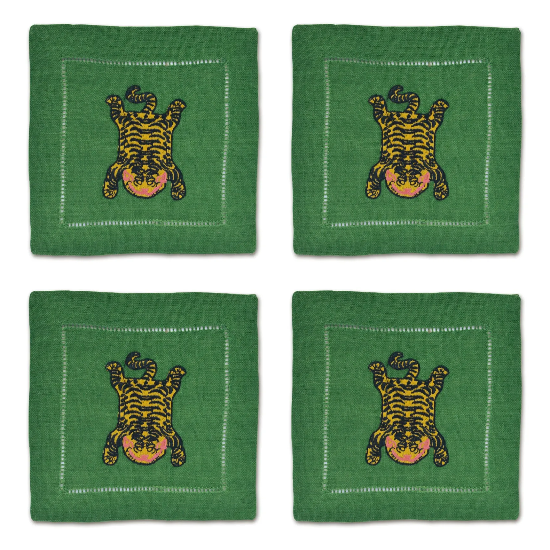 Tibetan Tiger Cocktail Napkins (4)