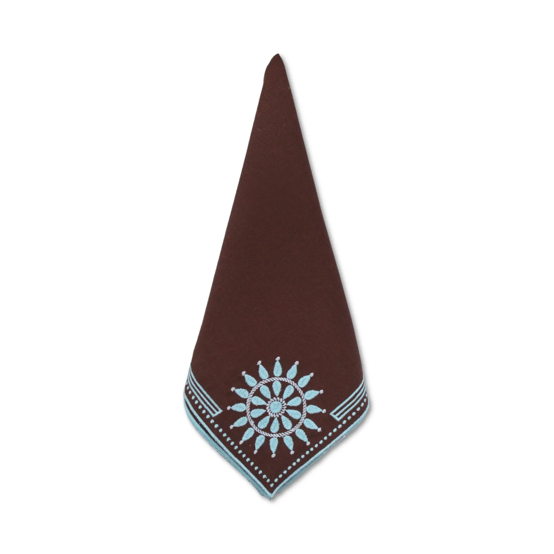 Turquoise Necklace Dinner Napkins (4)