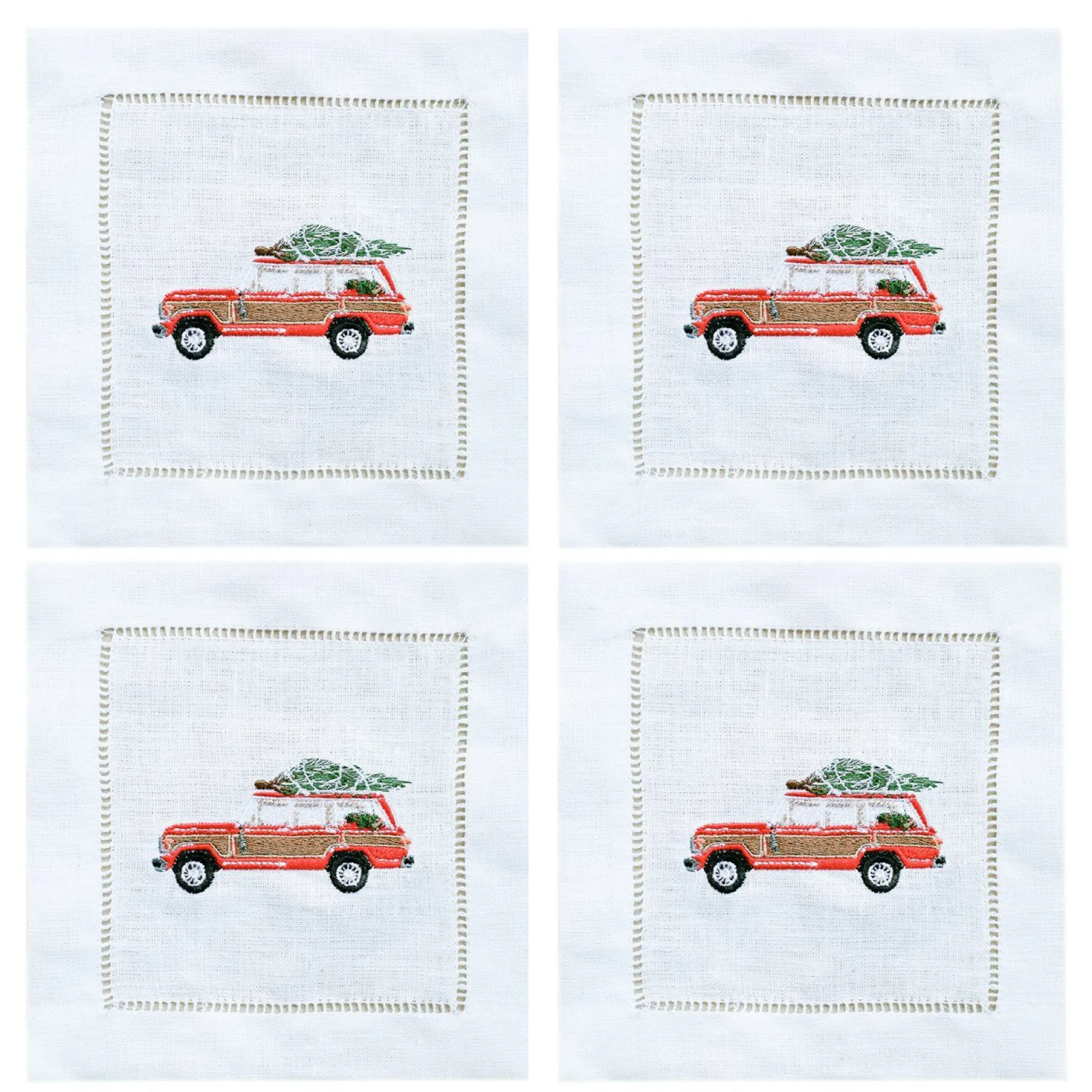 Woody Tree Cocktail Napkins (4)